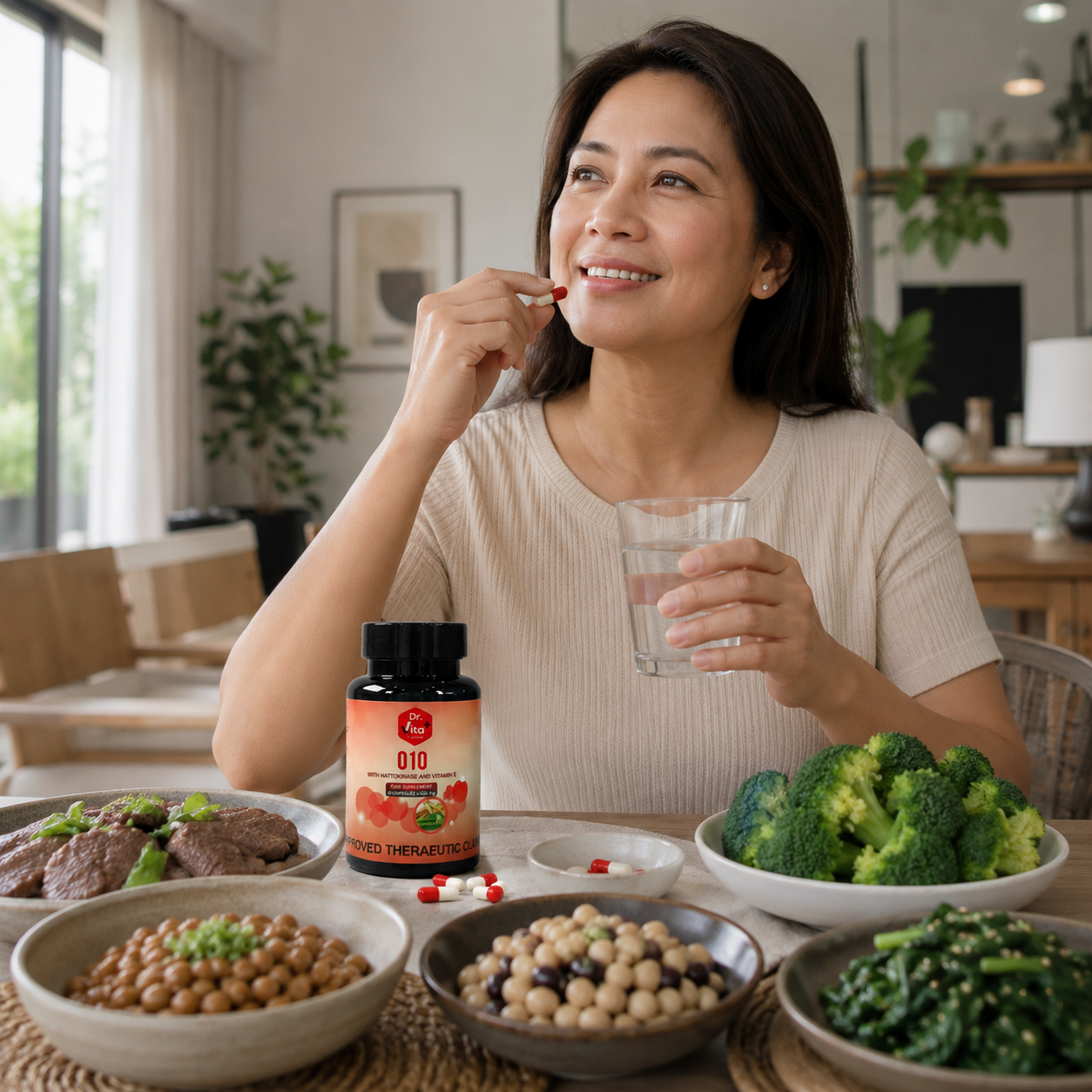 Q10 with Nattokinase & Vitamin E